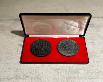 第一次世界大戦ルシタニア号沈没記念メダル（ヴィンテージ） - Etsy 日本