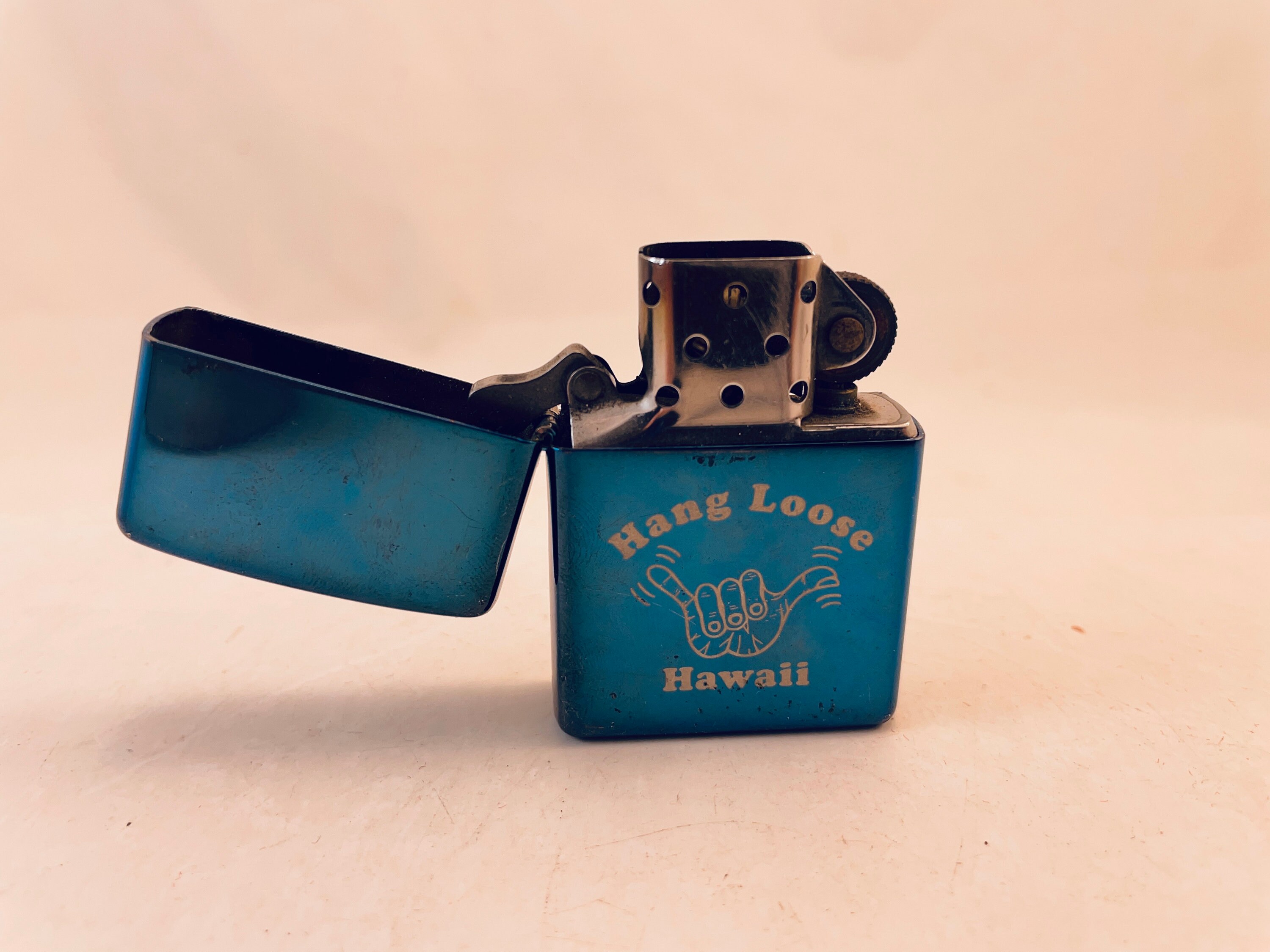 Hang Loose Hawaii Blue Zippo Lighter - Etsy