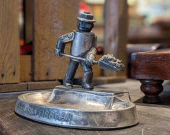 1940’s IRON FIREMAN アイロン ファイアーマン ビンテージ灰皿 This item is unavailable - Etsy