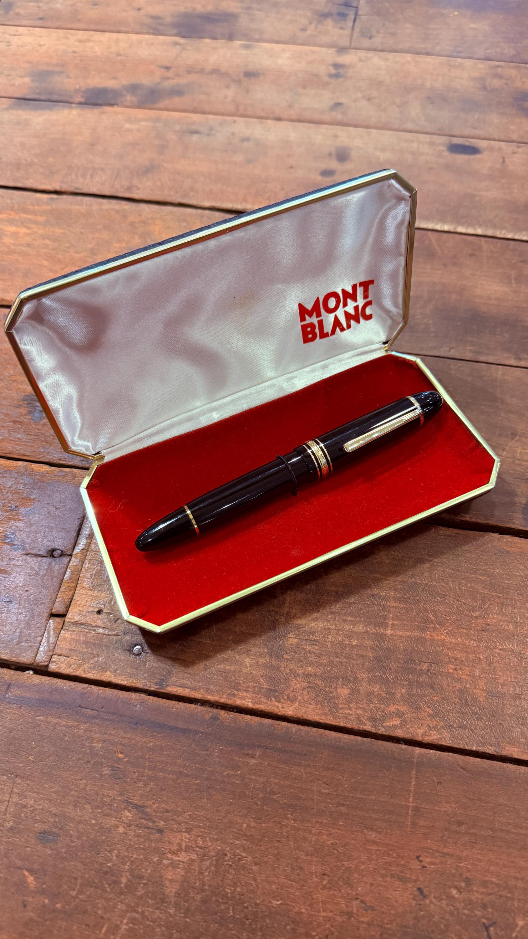 Vintage Montblanc Pen Case - Etsy Canada Vintage Montblanc Pen Case - Etsy Canada