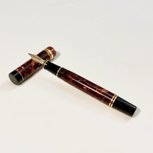 Vintage Parker Centennial Duofold Fountain Pen with 14k Gold Nib