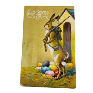 Vintage Auguri Cartolina di Pasqua