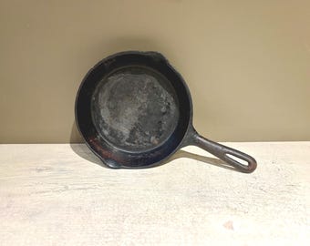 Vintage Findley Carleton Place Nr. 5 Gusseisen Bratpfanne 8-Zoll-Pfanne