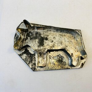 Vintage Tin Cookie Cutter - Cow Shaped