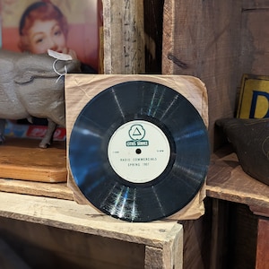 Vintage 1957 Cities Services Radio Commercials Record