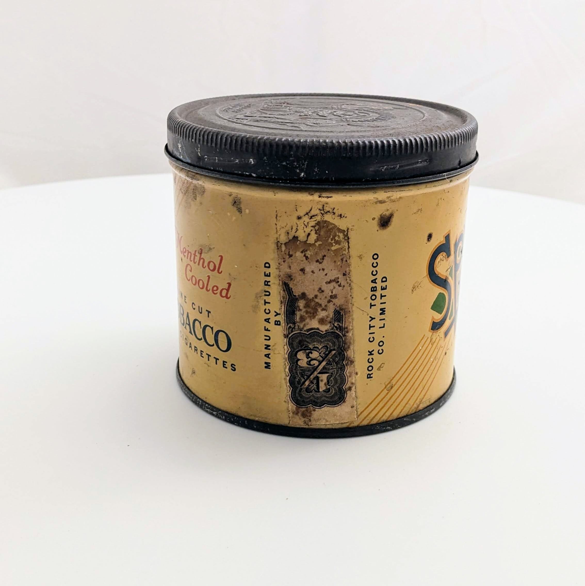 rock city tobacco Buy Vintage Spud Rock City Tobacco Tin- Quebec Online in India
