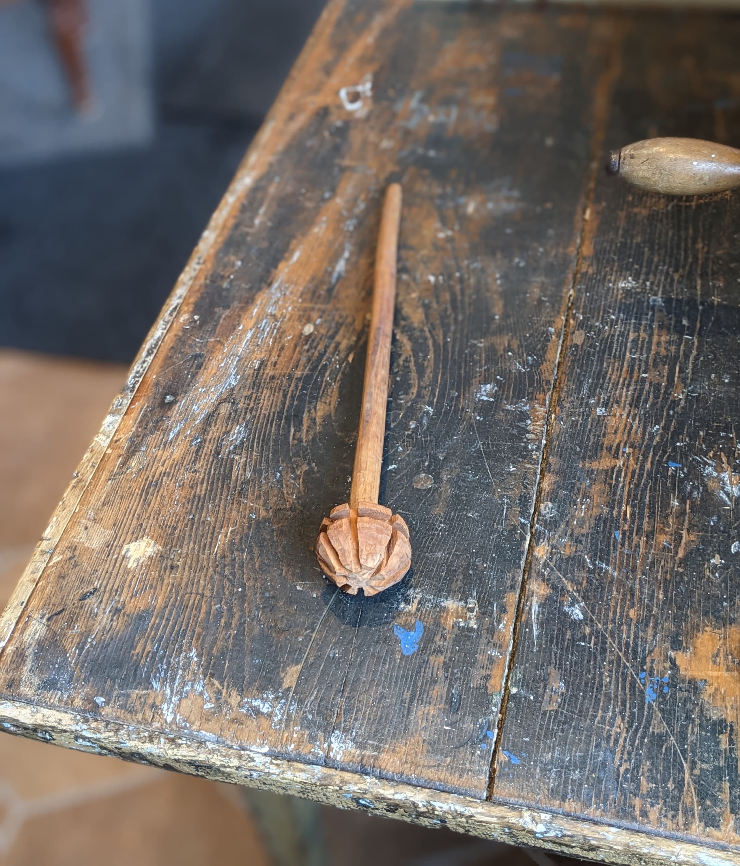 Antique Primitive Curd Mixer - Etsy