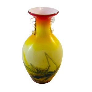 Vintage Art Glass Vase