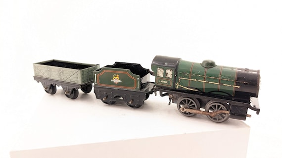 Vintage Hornby Tin Wind up Train, Meccano Ltd, Collectible - Etsy