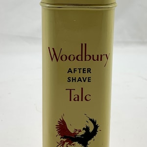 Woodbury After Shave Talc Tin