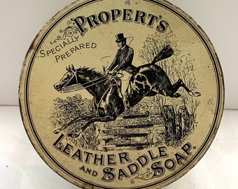 Propert's Leather and Saddle Soap Tin