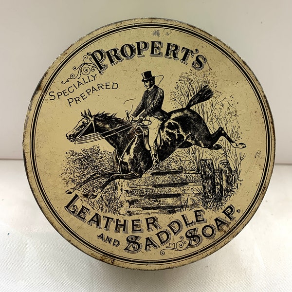 Propert's Leather and Saddle Soap Tin