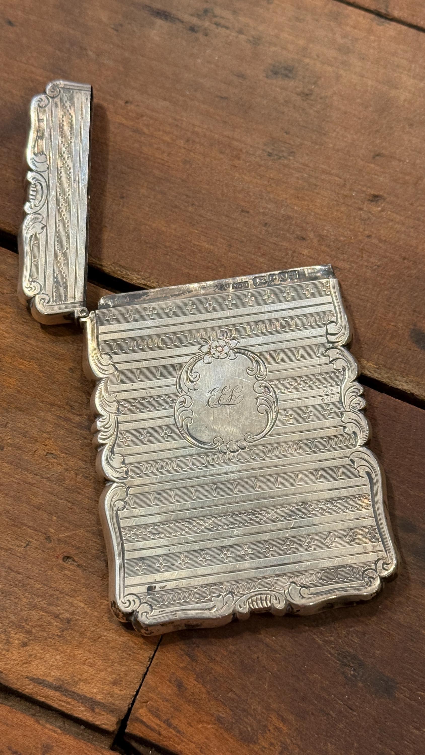 925 silver card case - Etsy 日本