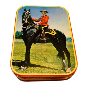 Vintage Mountie Tin