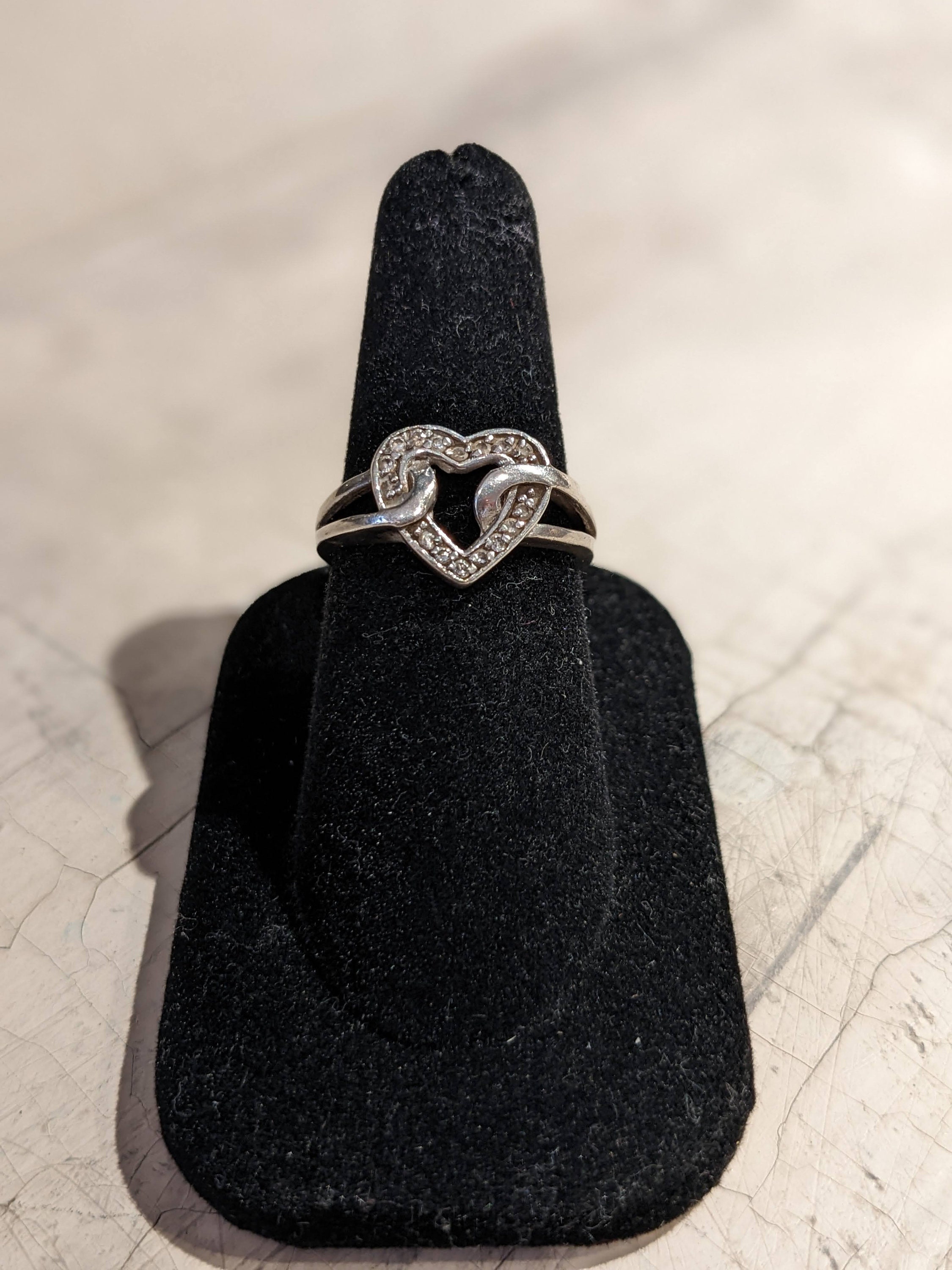 Heart Shaped Ring - Etsy