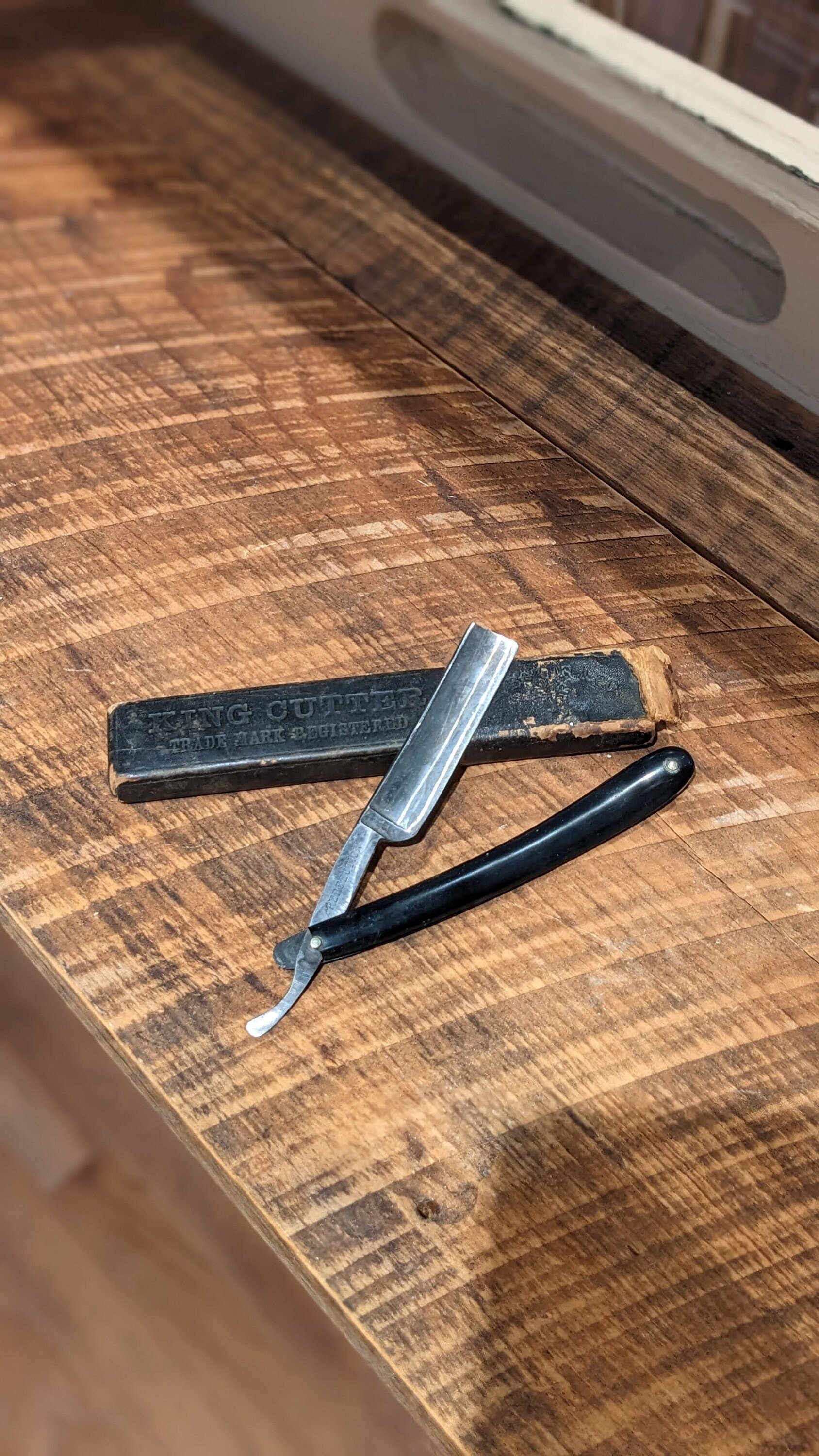 Antique H. Boker Straight Razor