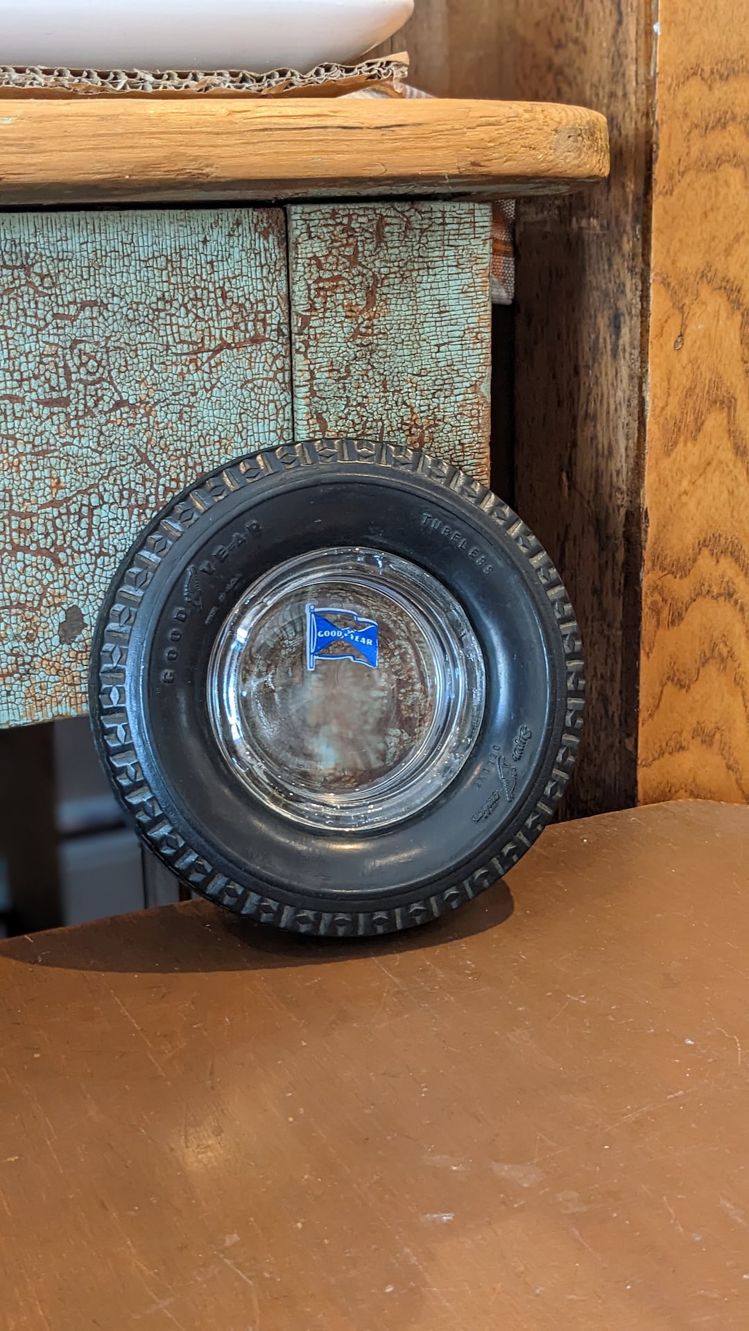 Vintage Good Year Tire Ashtray - Etsy
