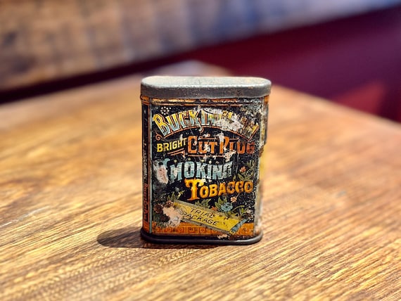 buckingham tobacco tin Fine Cut Selected Leaf 75 Cent Vintage Buckingham Trail Package Pocket