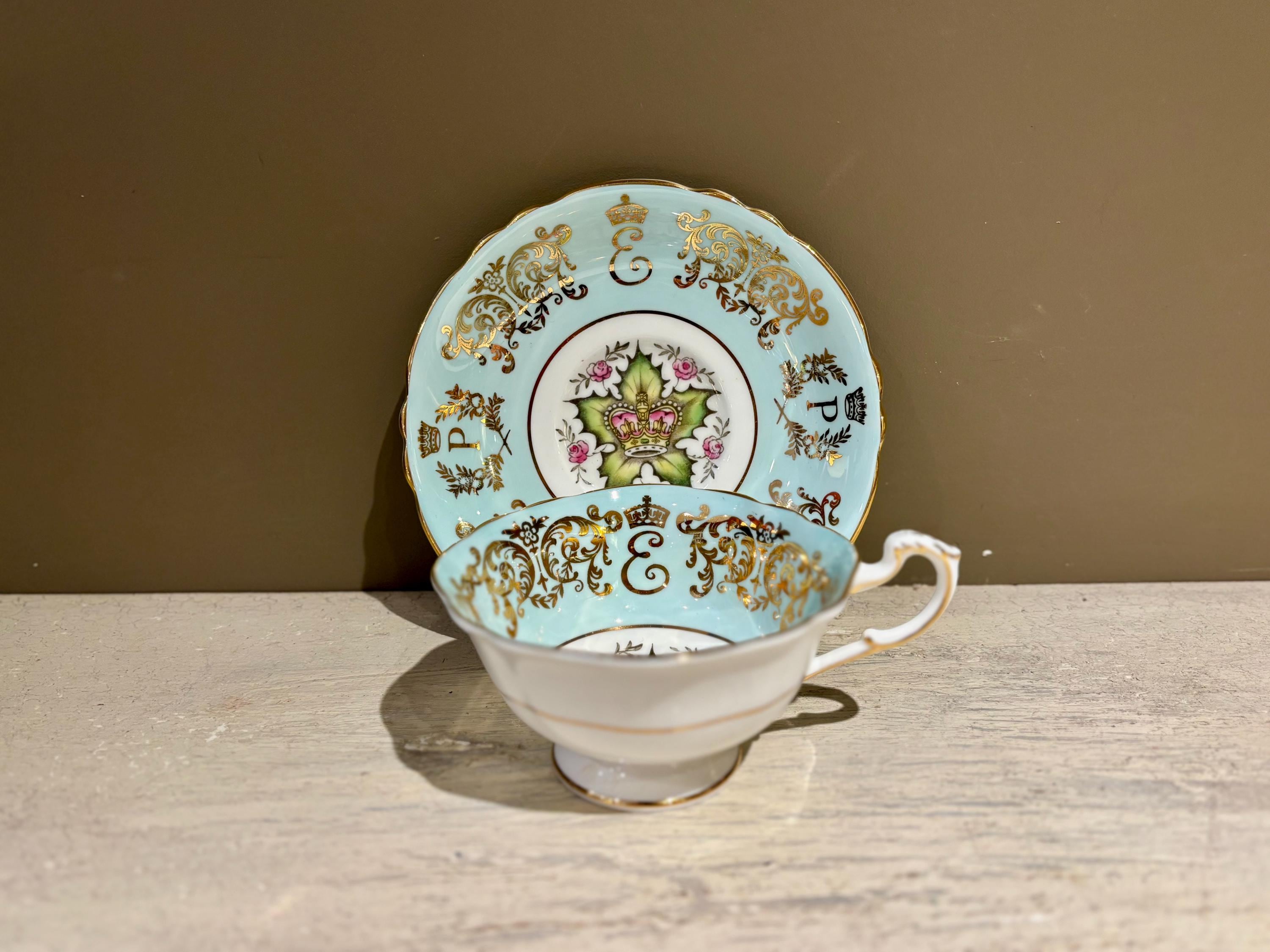 Queen elizabeth tea cup and saucer - Etsy 日本