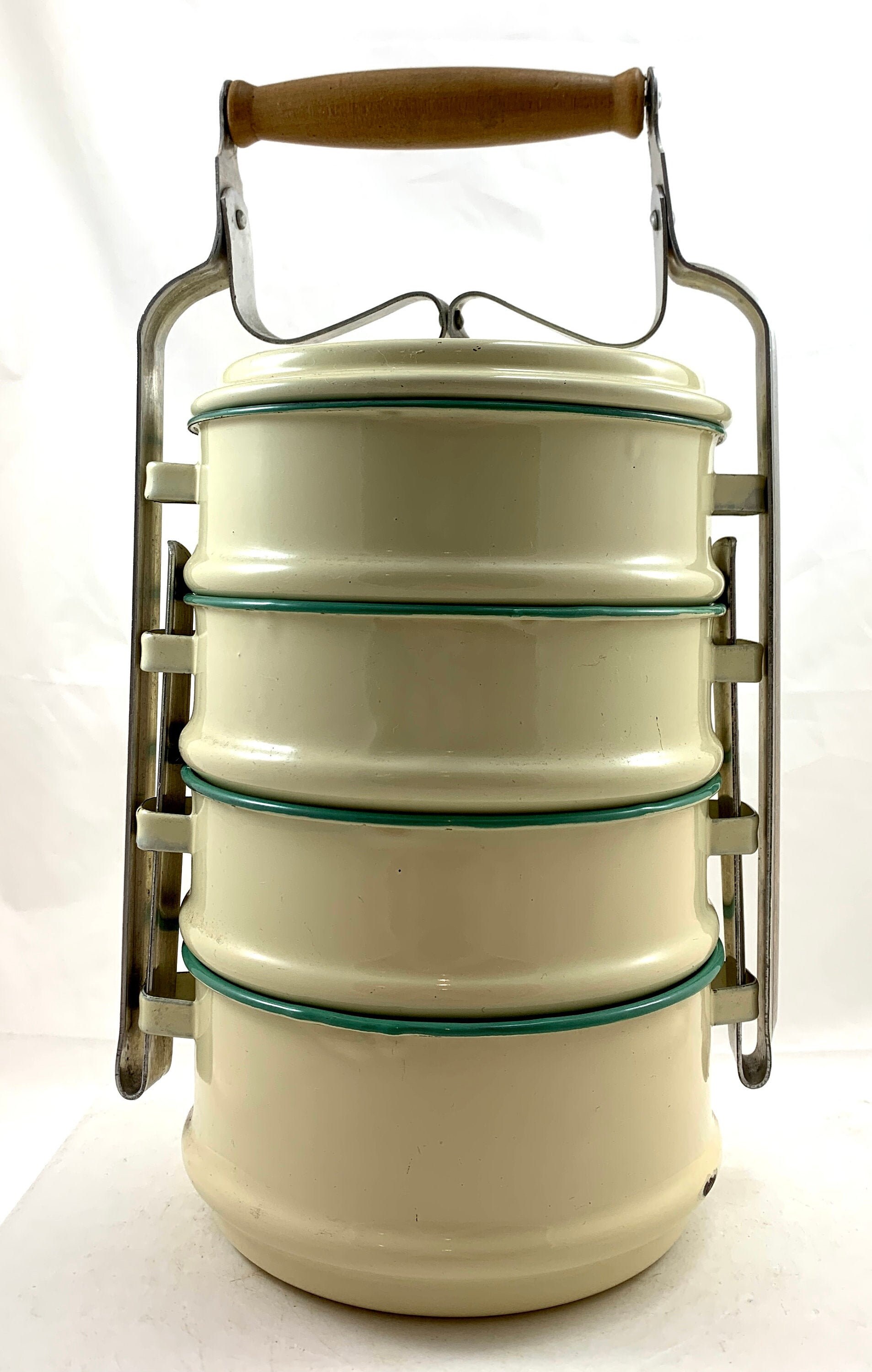 Antique Funnel Lunch Pail c. 1900 Etsy