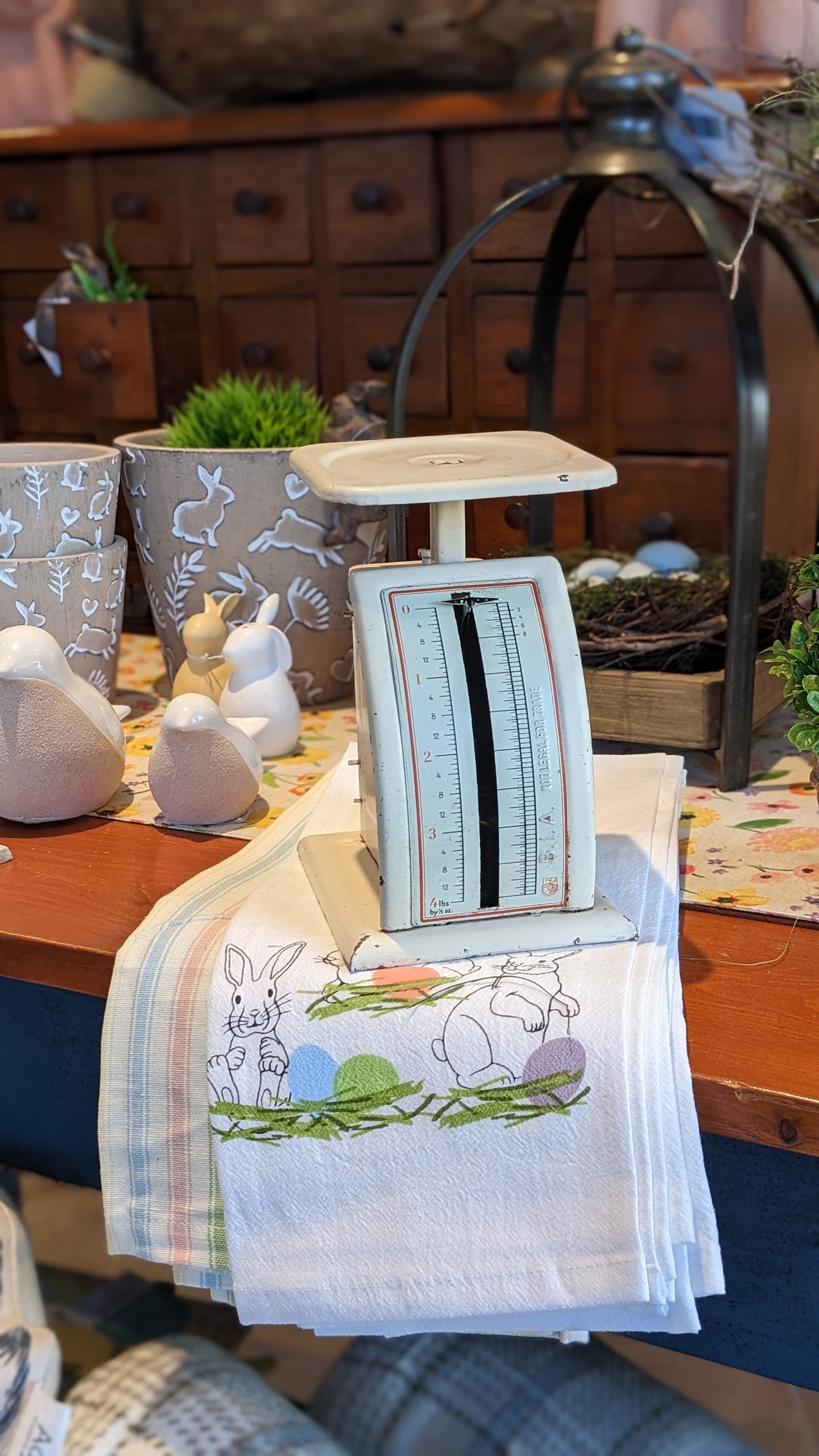 アンティークレタースケール バウハウス Marianne Brandt Bauhaus Decorative Blue Avantgarde Letter Scale attributed