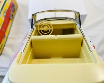 ビンテージ リードワークス製 ブリキ製フリクション式おもちゃの車