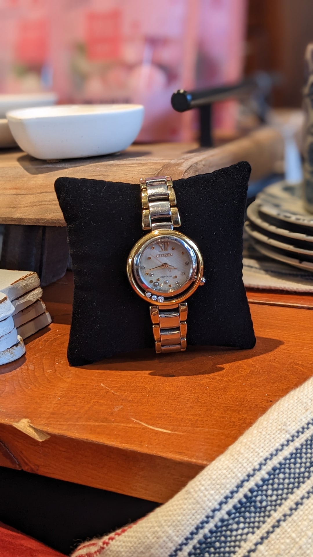 Citizen Ladies L Sunrise Diamond Set Eco-drive Watch Citizen Ladies L Sunrise Diamond Set Eco-drive Watch
