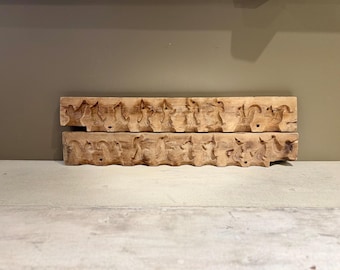 19th Century Quebec Maple Sugar Mold- Assorted Animals