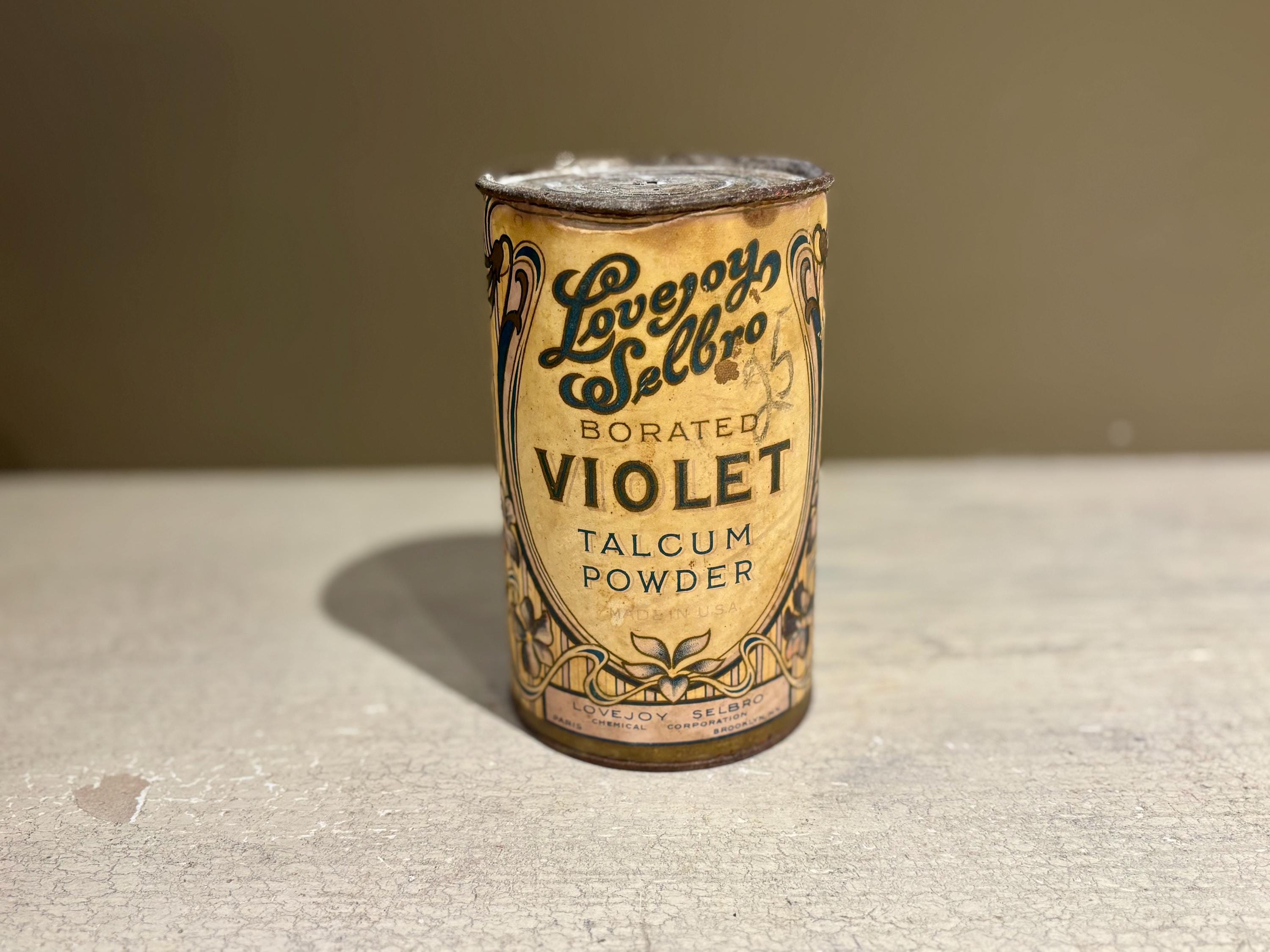 Violet Talcum Powder - Etsy New Zealand