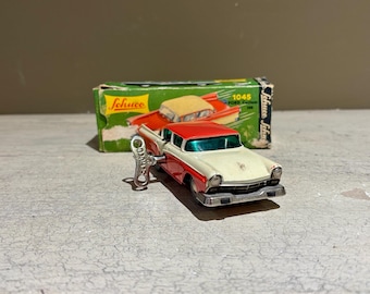 Vintage 1951 SCHUCO MICRO RACER 1041 Green Wind up Car - Etsy