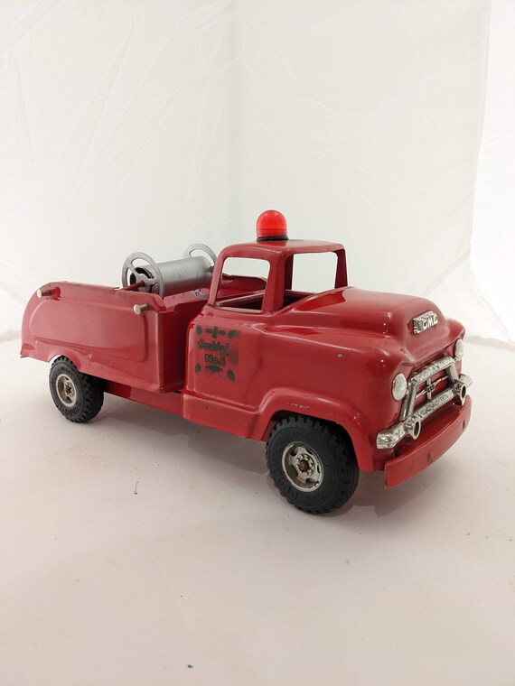 Vintage Buddy L GMC Fire Truck No.6 Toy Truck Etsy