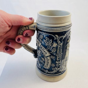 Vintage Small German Beer Stein image 5