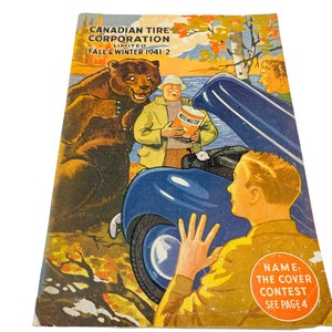 Catálogo de Canadian Tire de 1941 a 1942: otoño e invierno