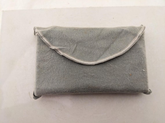 Vintage 1950's Mother of Pearl Clutch Purse w/ Co… - image 2