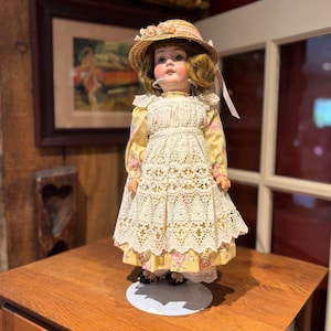 Antique Recknagel Bisque Head Doll Germany