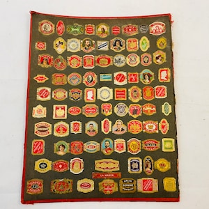Vintage Cigar Label Collection- (Set of 87)