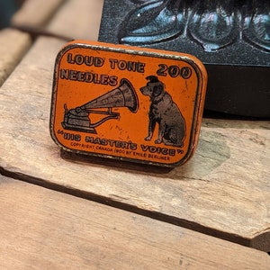 His Masters Voice Gramophone Needles - Etsy
