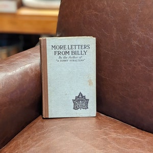 Primera edición de 1917 Más cartas de Billy, por George H. Doran
