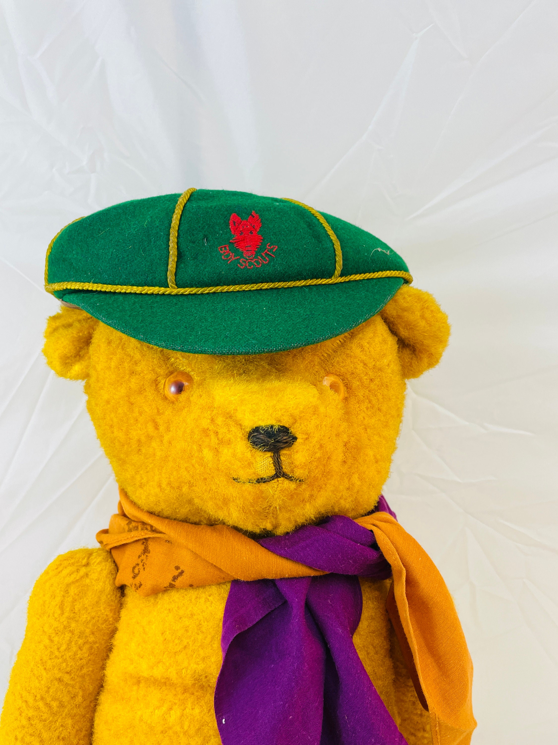 PELUCHE OURS OURSON ARTICULÉ CRÉATIONS DANY PARIS VINTAGE ANNÉES 60 Ou 70(50 CM) EUR 20,00 - FR