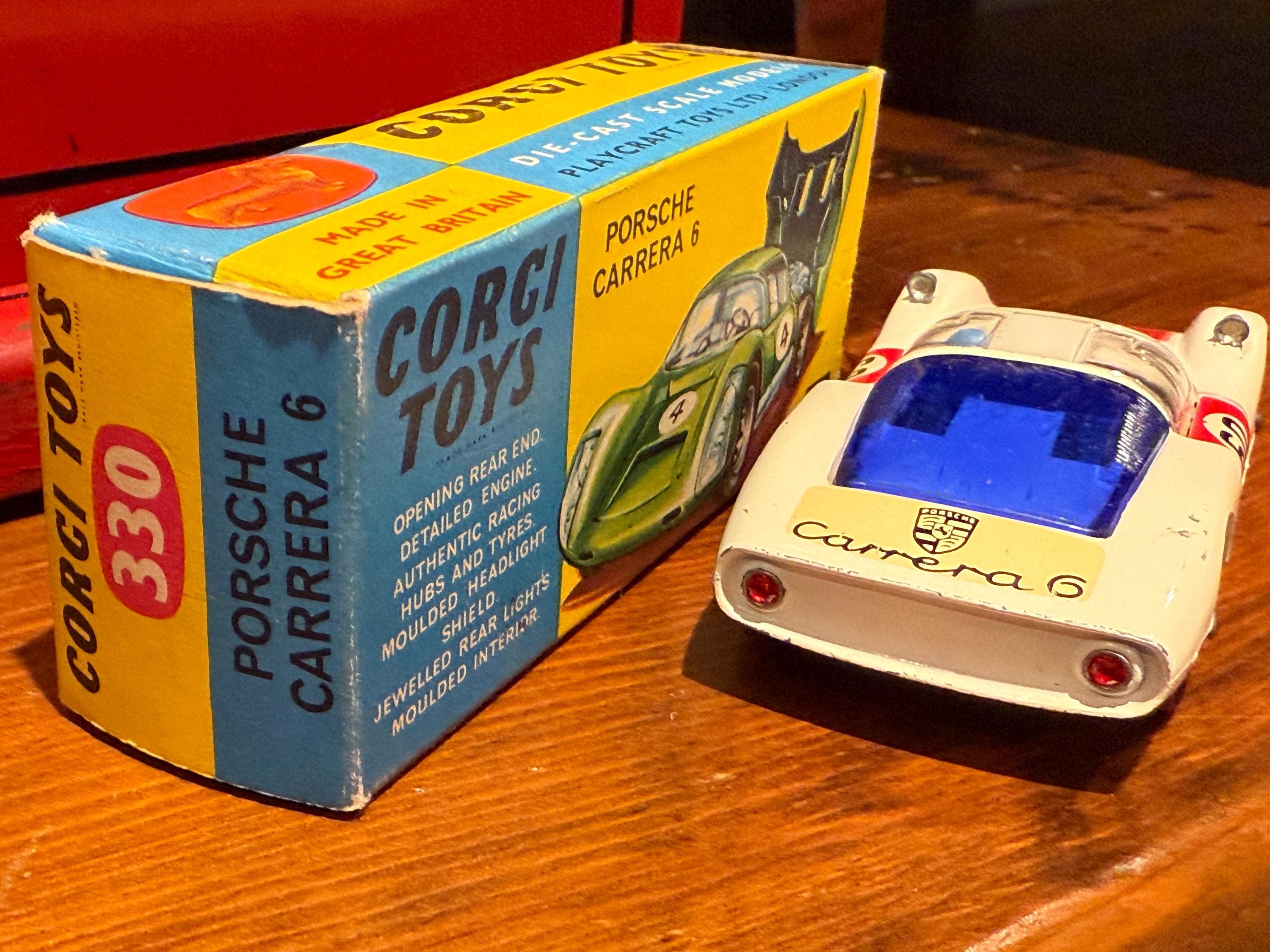 VOITURE DE COLLECTION Corgi Toys Porsche Carrera 6 Miniature 330 Avec