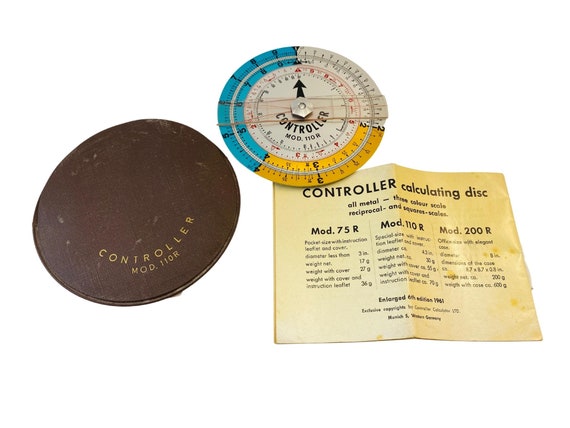 Vintage Measuring Tool Vintage Metal Circular Ruler - Etsy