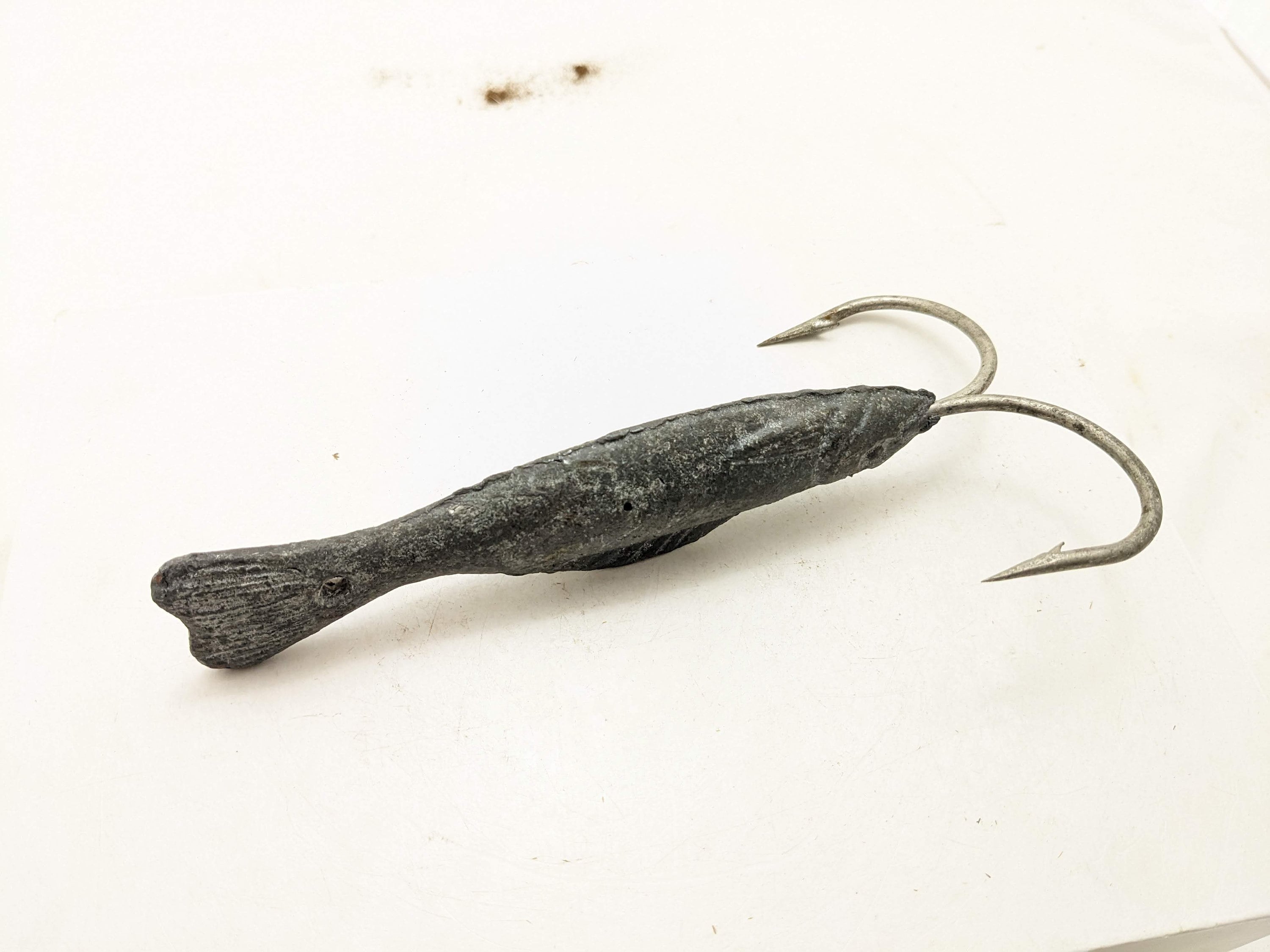Vintage Lead Cod Fish Lure 