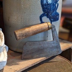 Primitive Side Handled Food Chopper, Antique, Collectable, Kitchen Decor, Gift