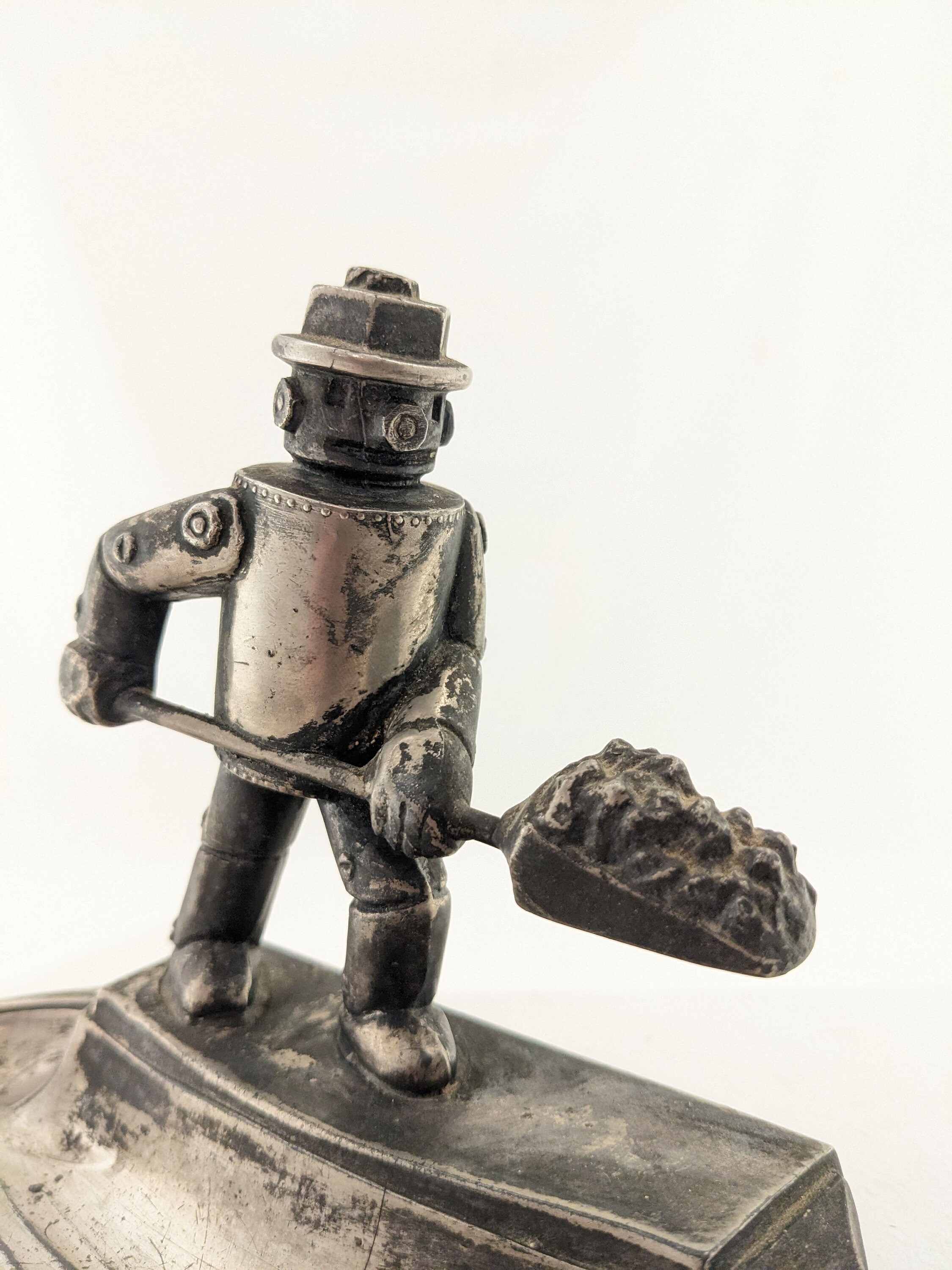 1920's Iron Fireman Ashtray (2) - Etsy
