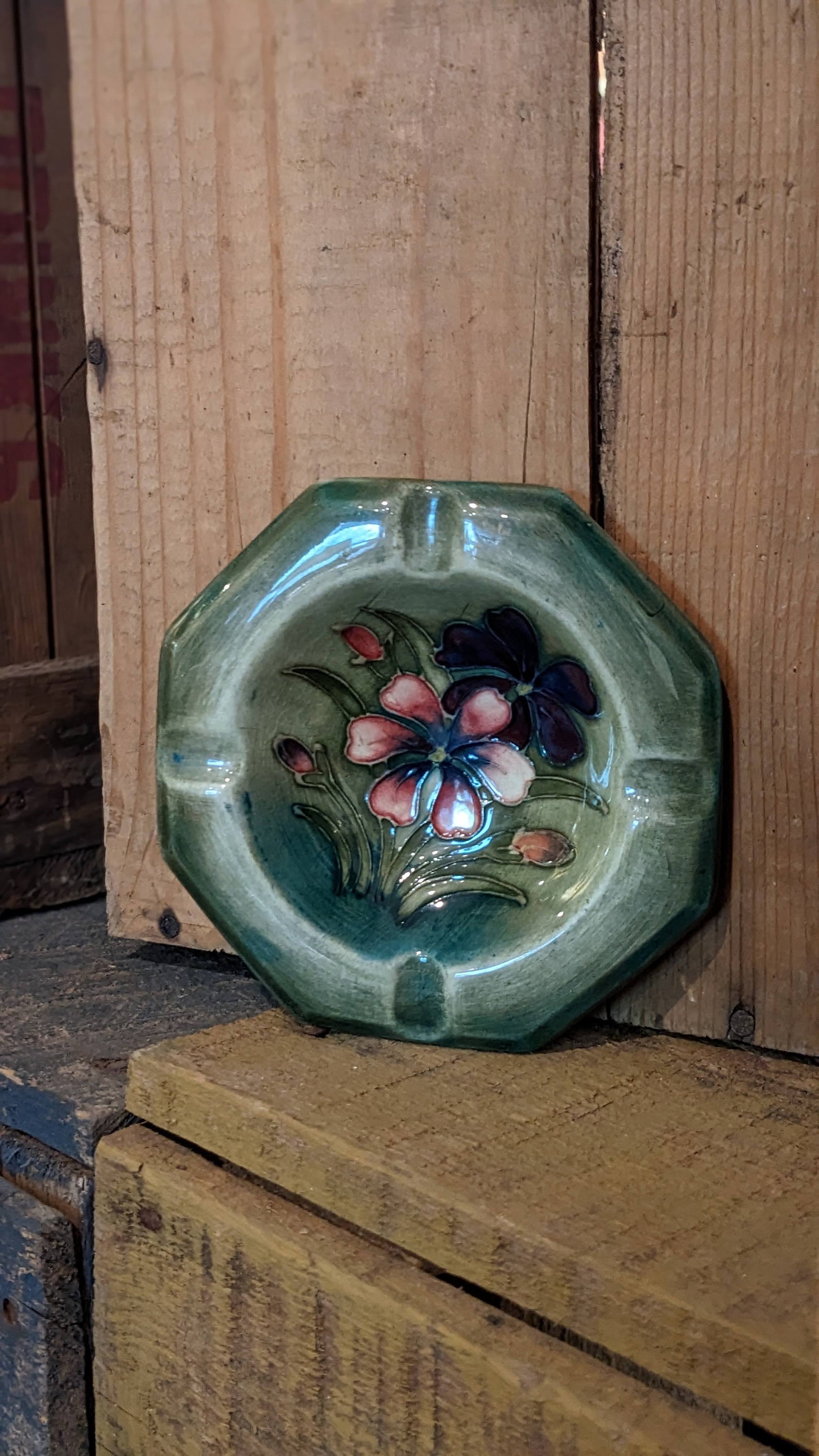 Moorcroft Ashtray 4.25