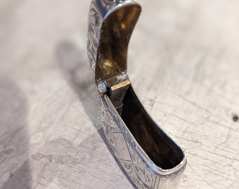 1902 シルバースクエアマッチケース - 金庫 - Etsy 日本