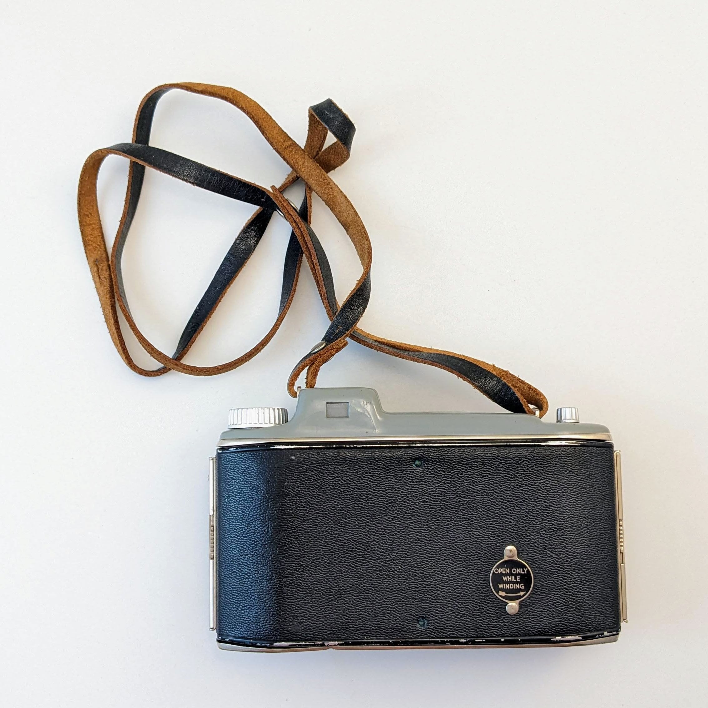 Appareil Photo Rétro Kodak Avec étui En Cuir Pour La Décoration Ou Collection