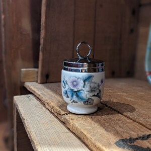 Vintage Royal Worcester Egg Coddlers- Woodland Floral