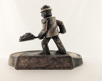 1920's Iron Fireman Ashtray (2) - Etsy