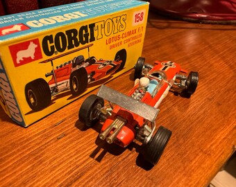 Vintage Corgi Lotus Climax F/1 #158 With Original Box - Etsy